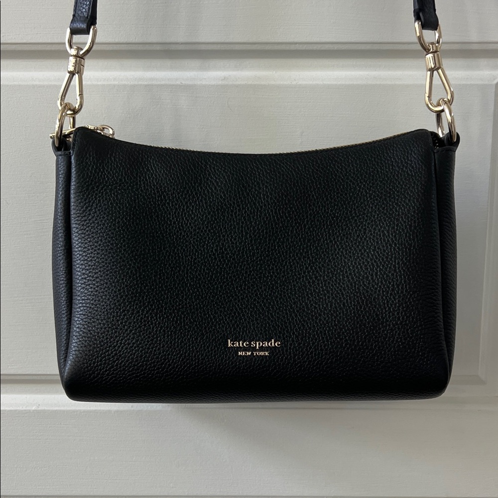 KATE SPADE PEBBLED LEATHER CROSSBODY/SHOULDER BAG